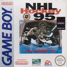 Cover NHL Hockey '95 for Game Boy